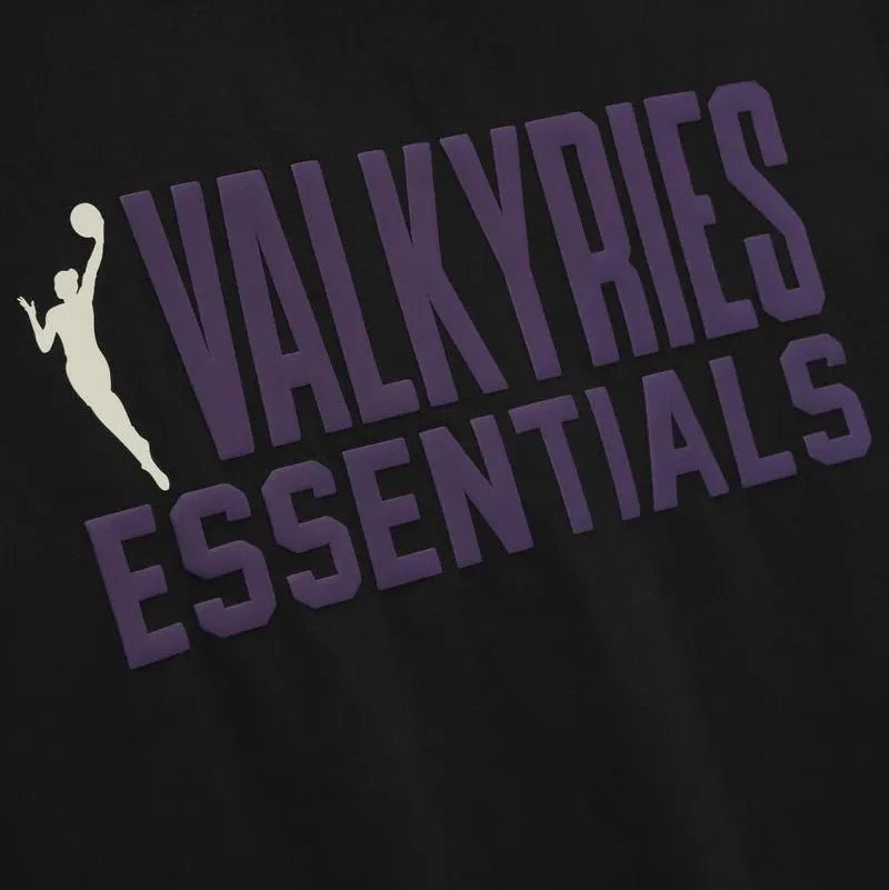 Fear of God Essentials Women's Valkyries Classic Tee Vintage Black - Im Your Wardrobe