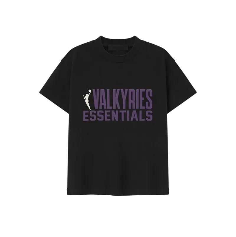 Fear of God Essentials Women's Valkyries Classic Tee Vintage Black - Im Your Wardrobe