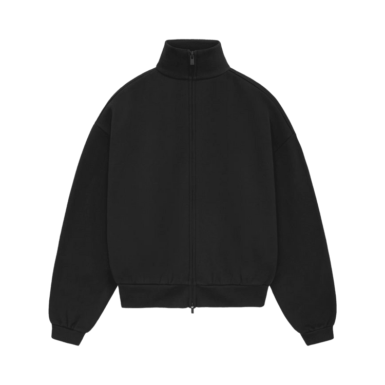 Fear of God Essentials Women's Zip Up Jacket Black (SS24) - Im Your Wardrobe