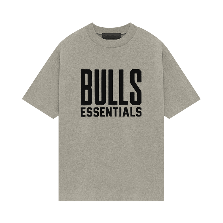 Fear of God Essentials x NBA Chicago Bulls Tee Black White (FW24) - Im Your Wardrobe