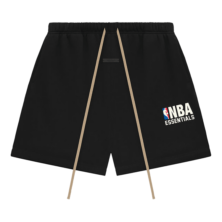 Fear of God Essentials x NBA Sweatshorts Black (FW24) - Im Your Wardrobe