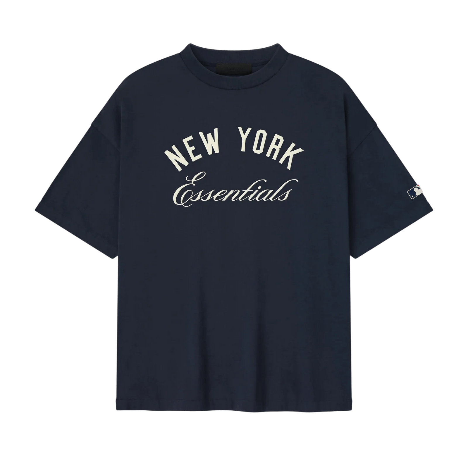 Fear of God Essentials Yankees 90s Tee Dark Sapphire - Im Your Wardrobe