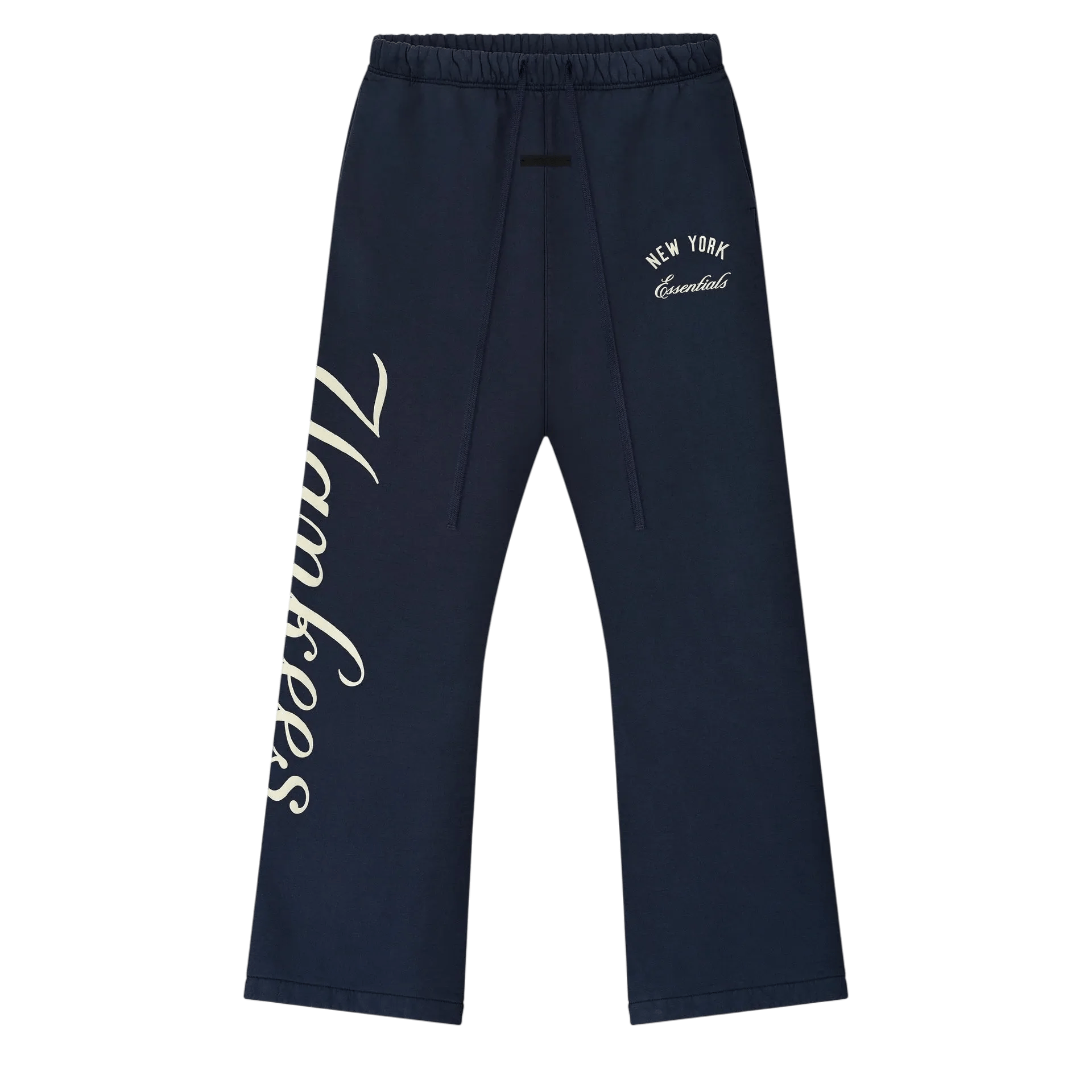 Fear of God Essentials Yankees Flare Sweatpant Dark Sapphire - Im Your Wardrobe