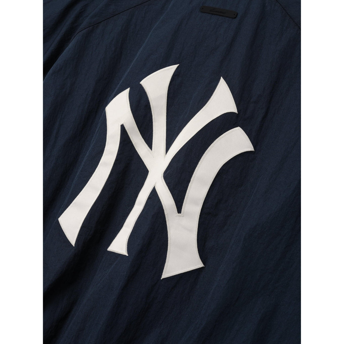 Fear of God Essentials Yankees Half Zip Pullover Dark Sapphire/ Overland Rib - Im Your Wardrobe