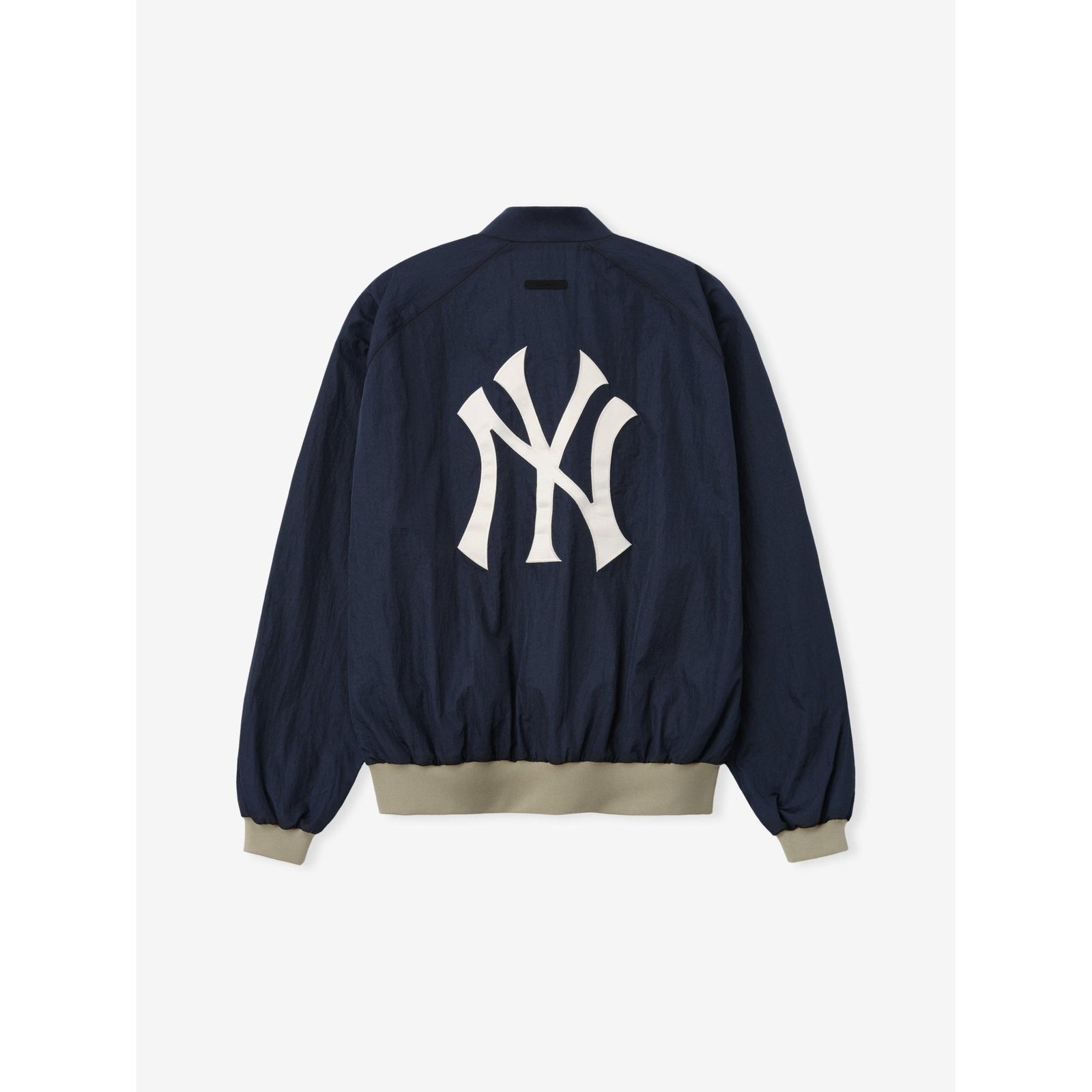 Fear of God Essentials Yankees Half Zip Pullover Dark Sapphire/ Overland Rib - Im Your Wardrobe