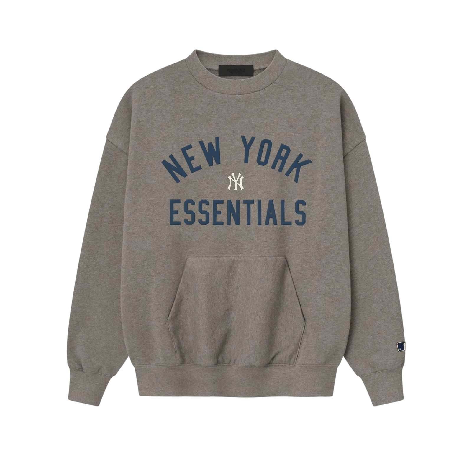 Fear of God Essentials Yankees Sport Crewneck Homestead Heather - Im Your Wardrobe