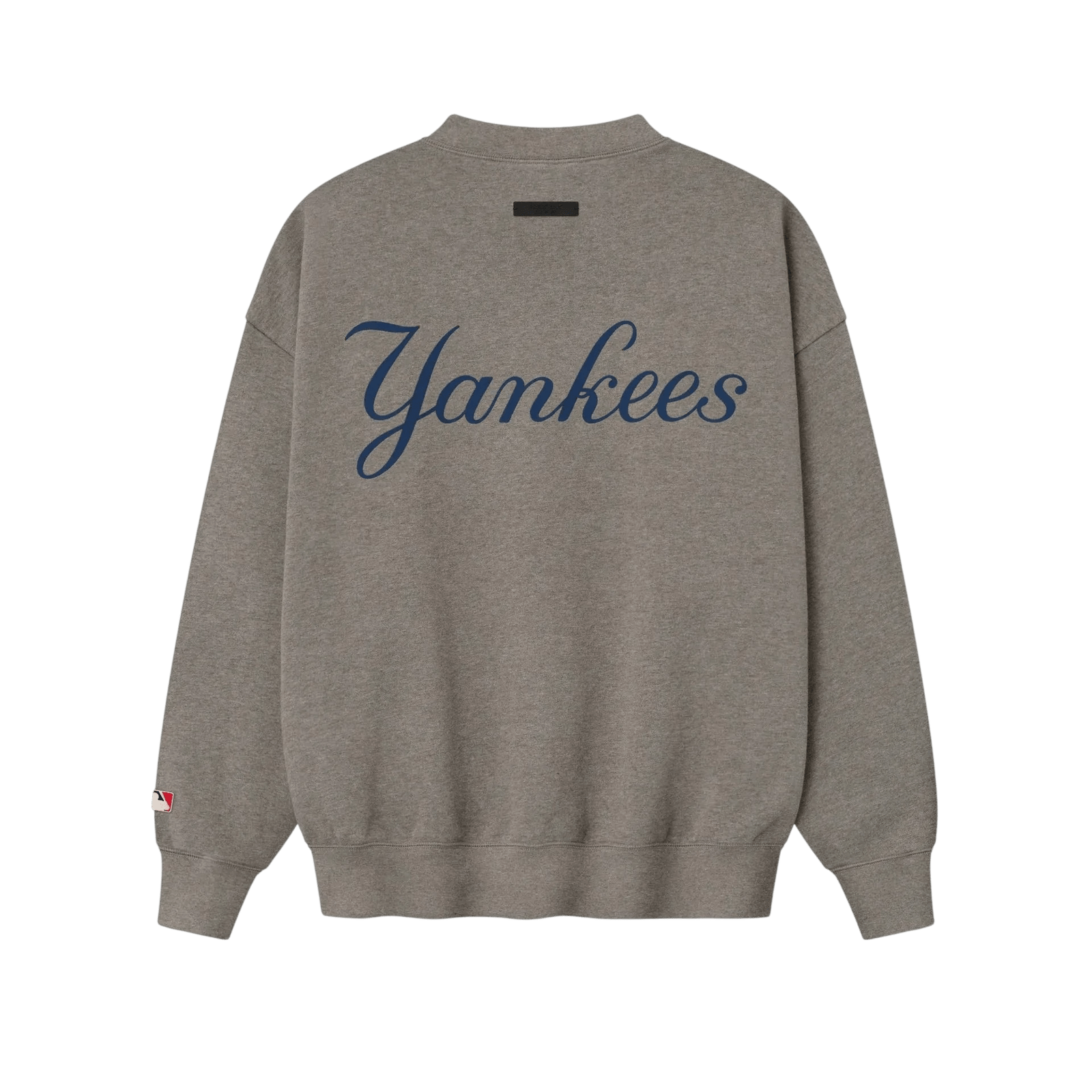 Fear of God Essentials Yankees Sport Crewneck Homestead Heather - Im Your Wardrobe
