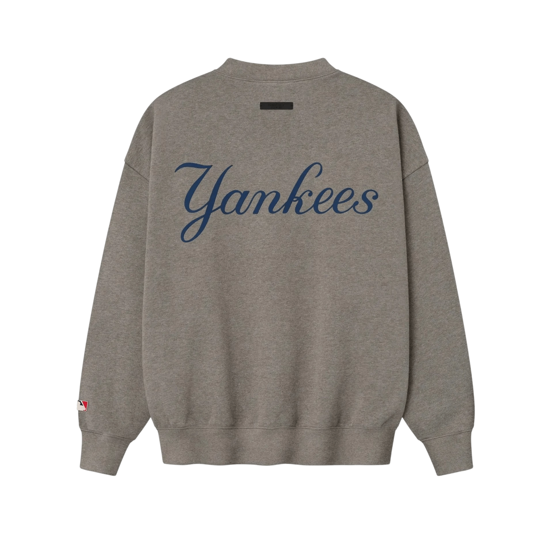 Fear of God Essentials Yankees Sport Crewneck Homestead Heather - Im Your Wardrobe