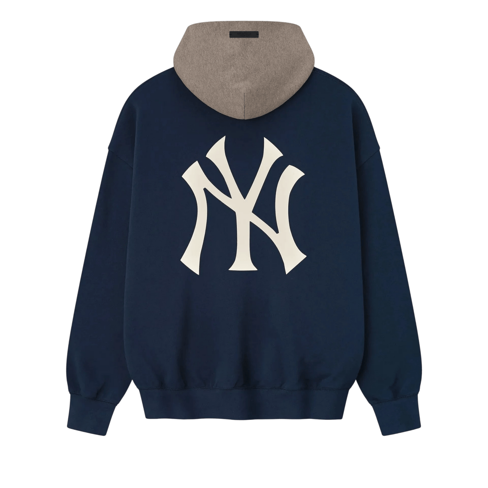 Fear of God Essentials Yankees Sport Hoodie Midnight Navy/Homstead Heather - Im Your Wardrobe