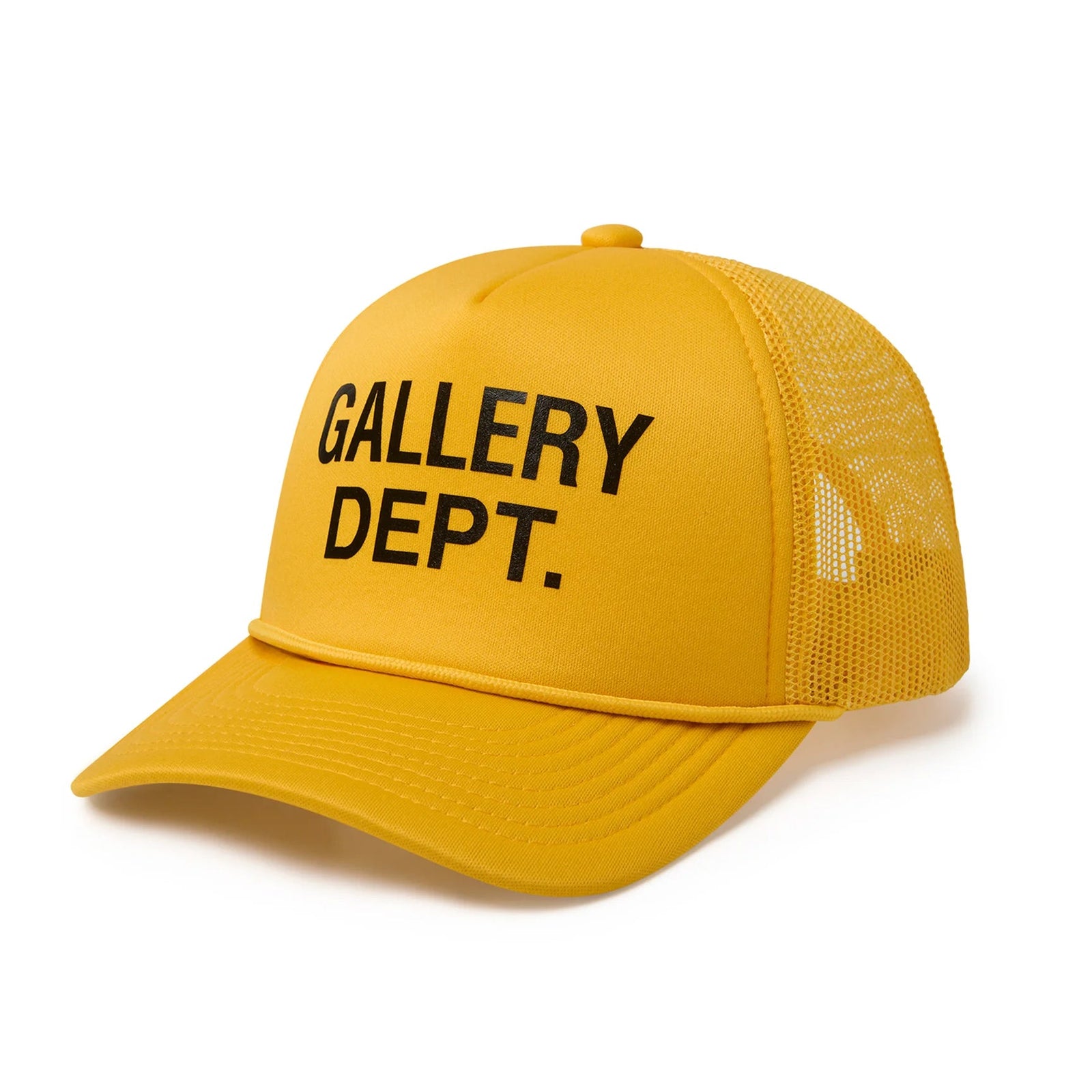 Gallery Dept. GD Logo Trucker Cap 'Gold' - Im Your Wardrobe
