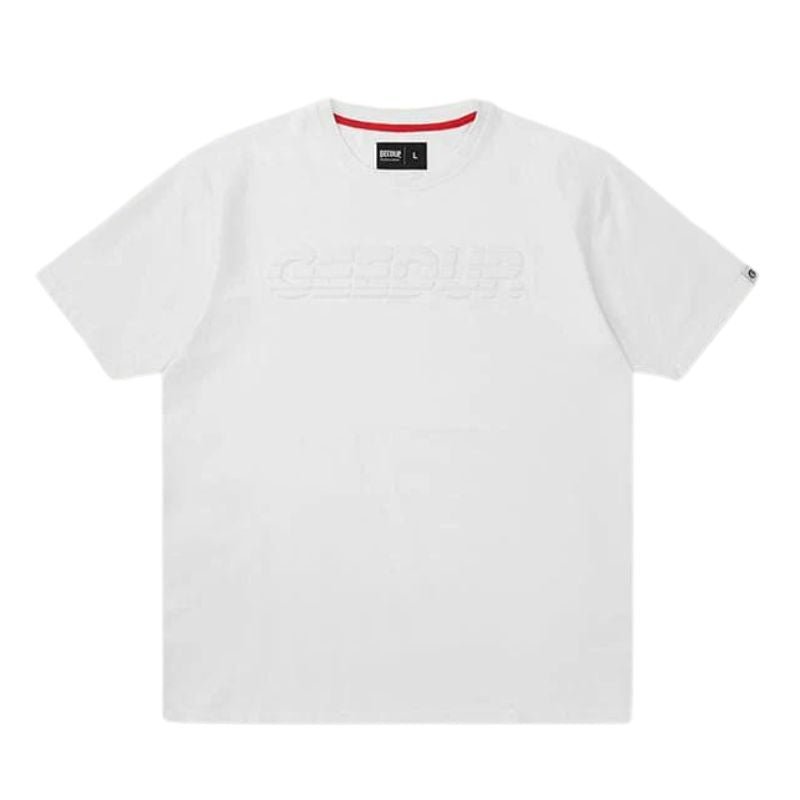 GEEDUP Sportsman Emboss T-Shirt (White) - Im Your Wardrobe