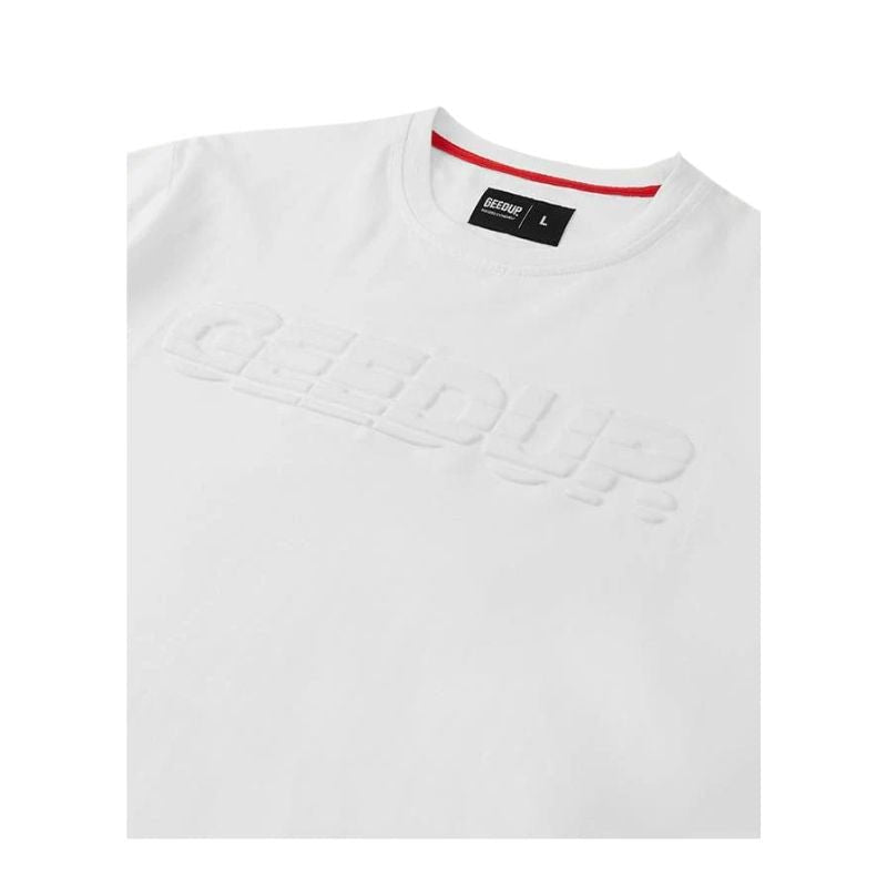 GEEDUP Sportsman Emboss T-Shirt (White) - Im Your Wardrobe