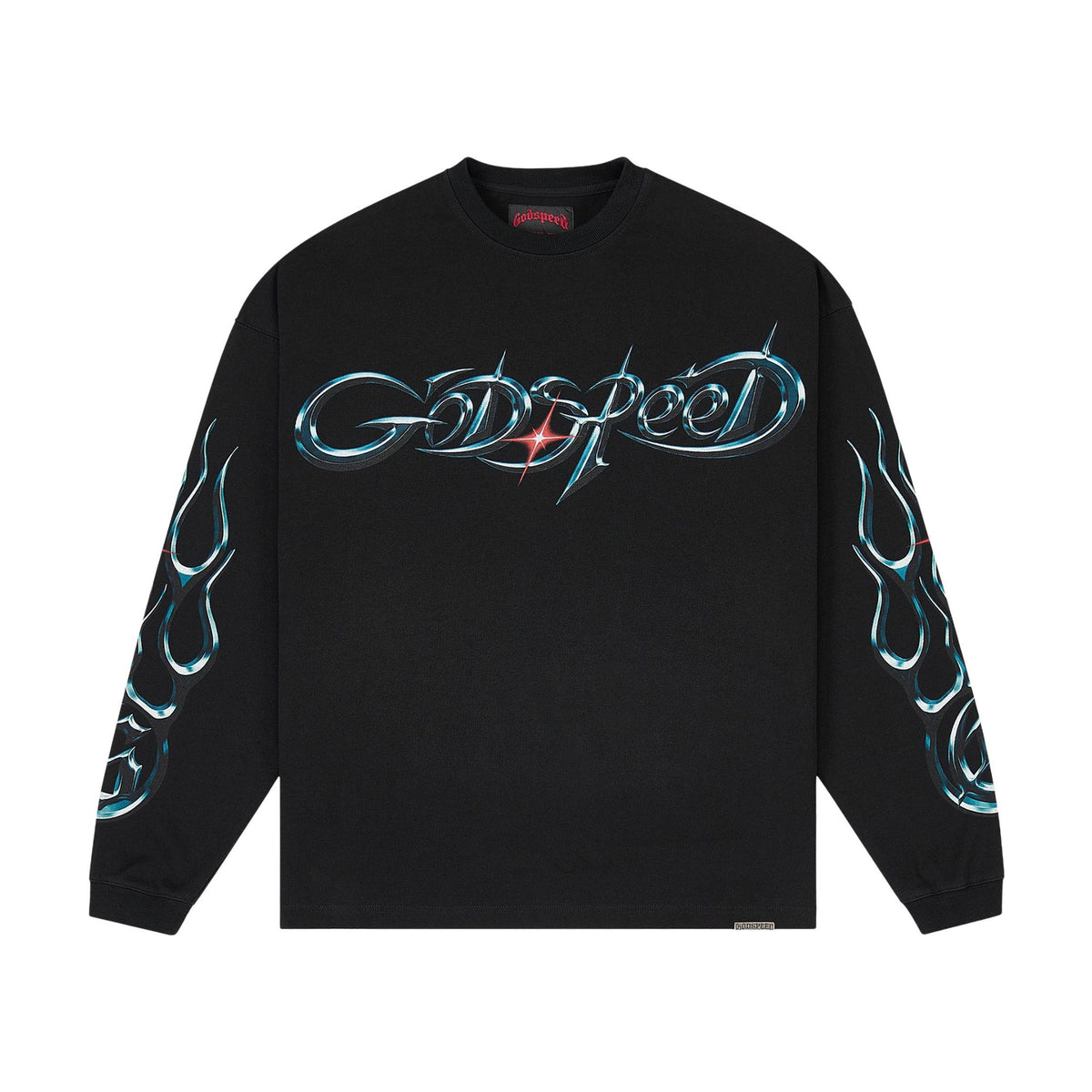 Godspeed New Age Reloaded Long-Sleeve T-Shirt Black front