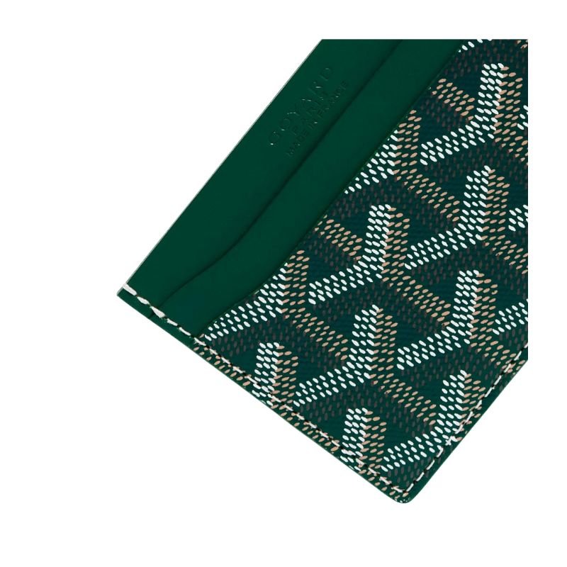 Goyard Card Holder Saint Sulpice Green - Im Your Wardrobe