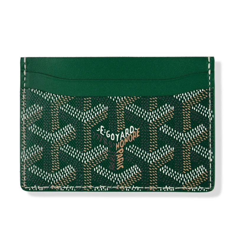 Goyard Card Holder Saint Sulpice Green