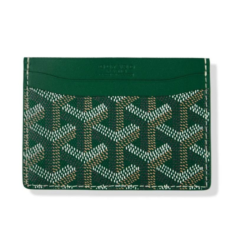 Goyard Card Holder Saint Sulpice Green - Im Your Wardrobe