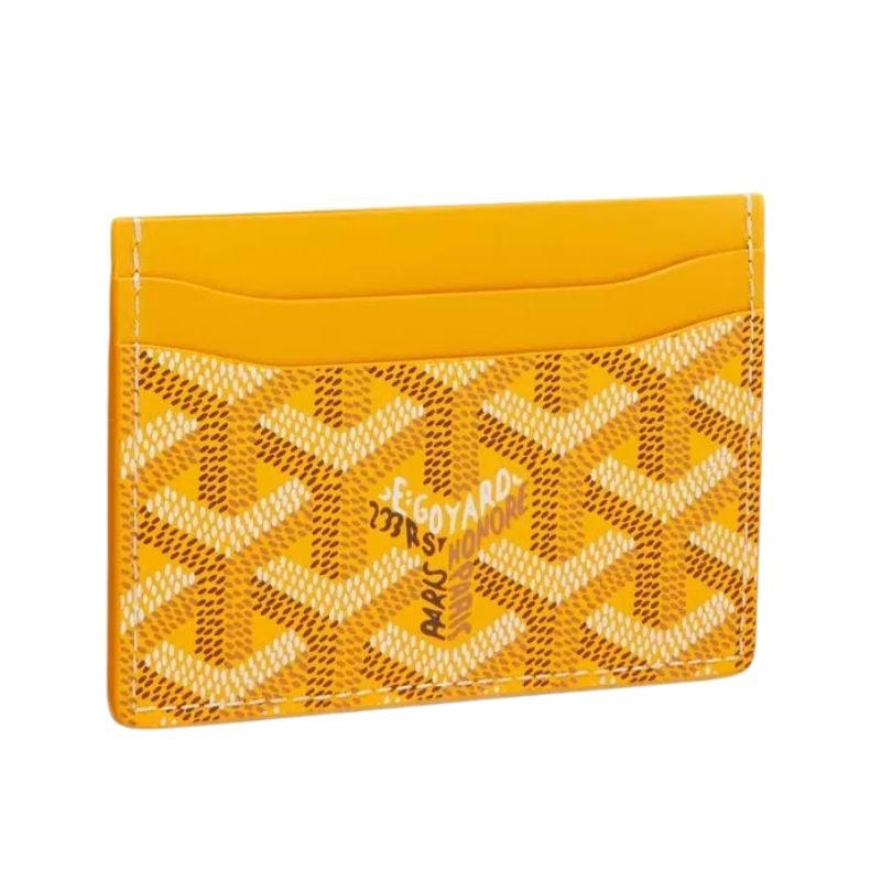 Goyard Saint Sulpice Card Holder &#39;Yellow&#39; - Im Your Wardrobe