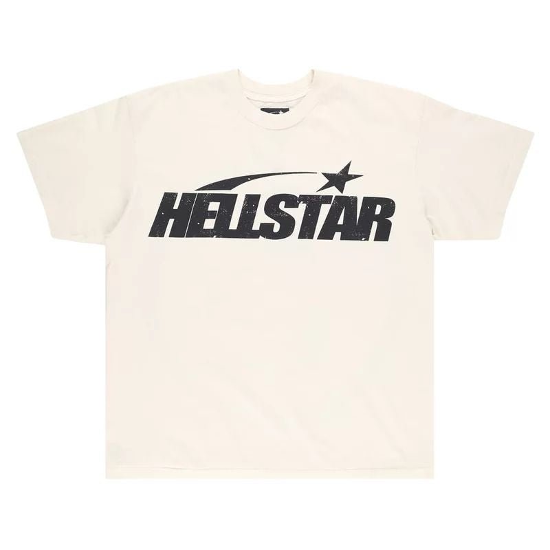 Hellstar Classic T-Shirt &#39;White/Black&#39; (SS24) (Regular Print) - Im Your Wardrobe