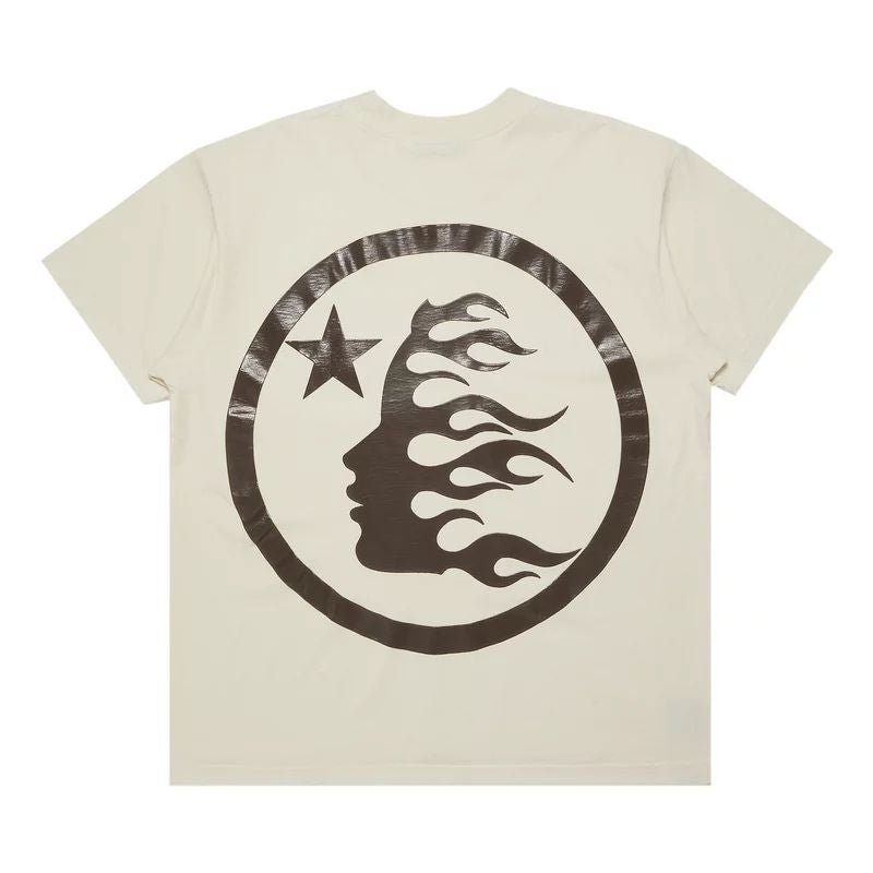 Hellstar Classic T-Shirt &#39;White/Brown&#39; (SS24) (Regular Print) - Im Your Wardrobe