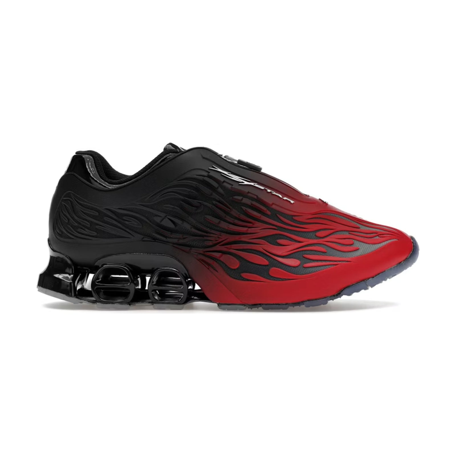 Hellstar x adidas Megaride S2 Cloud White Bright Red front