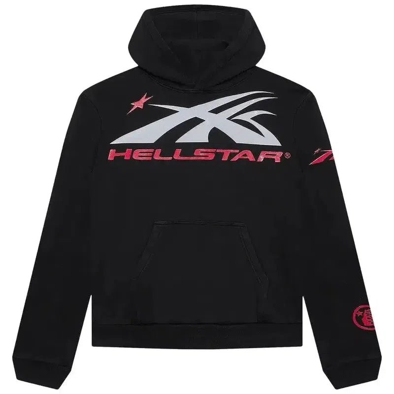 Hellstar Sport Logo Hoodie Black - Im Your Wardrobe