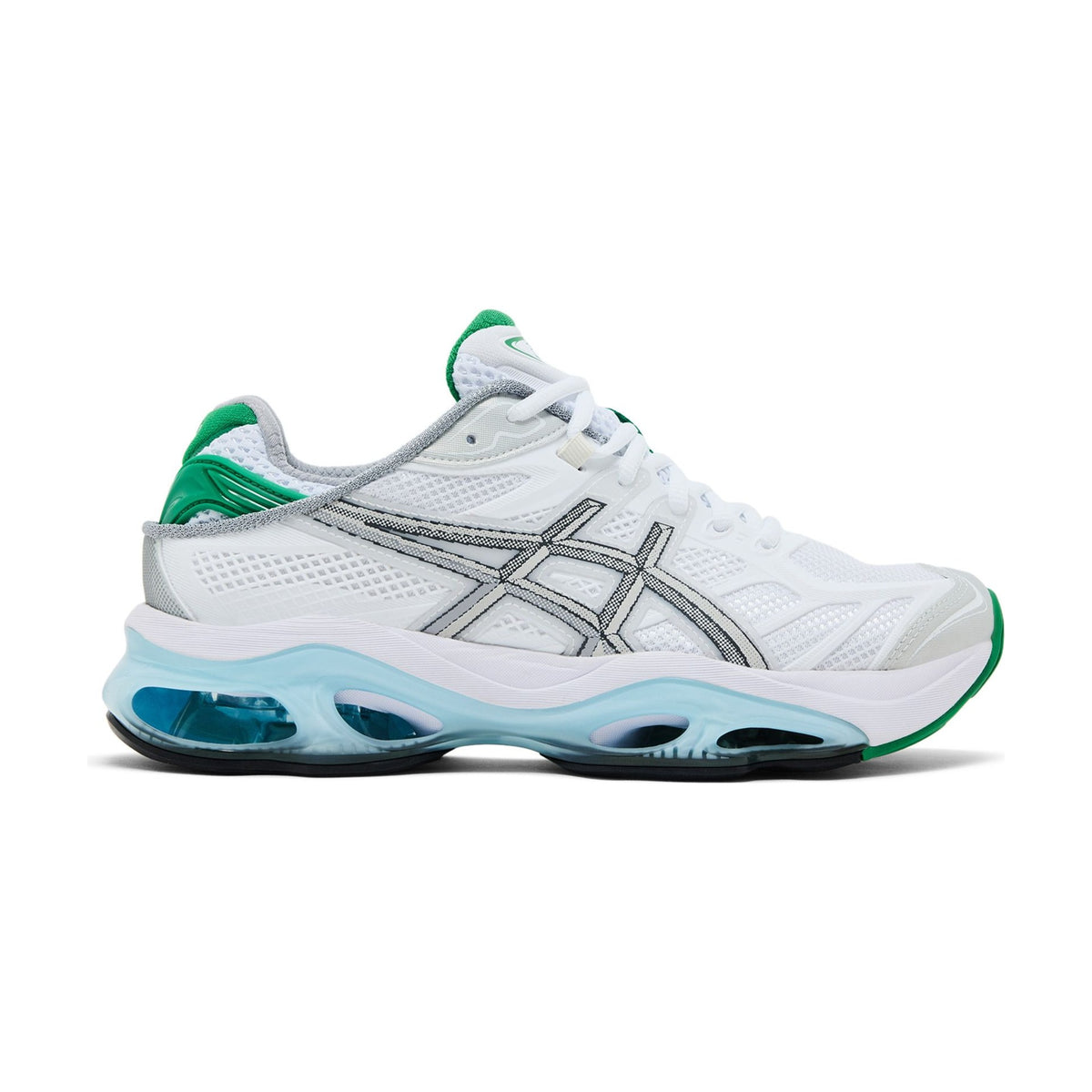 Hidden NY x ASICS Gel-Kinetic 2.0 White Castle Rock front
