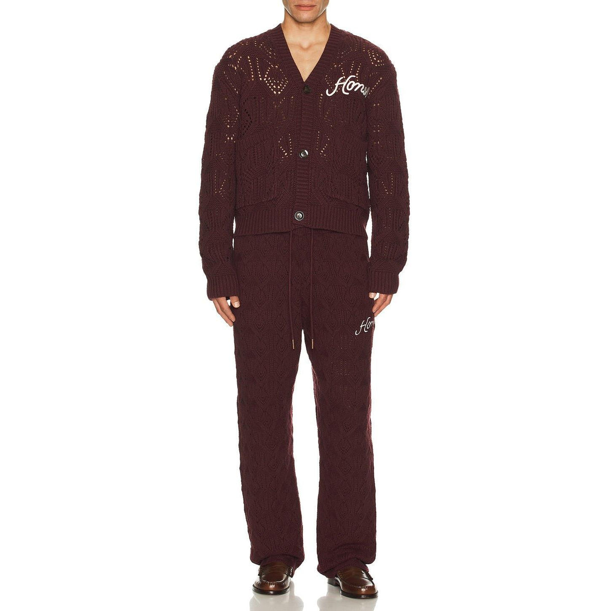 Honor The Gift Cable Cardigan Berry - Im Your Wardrobe