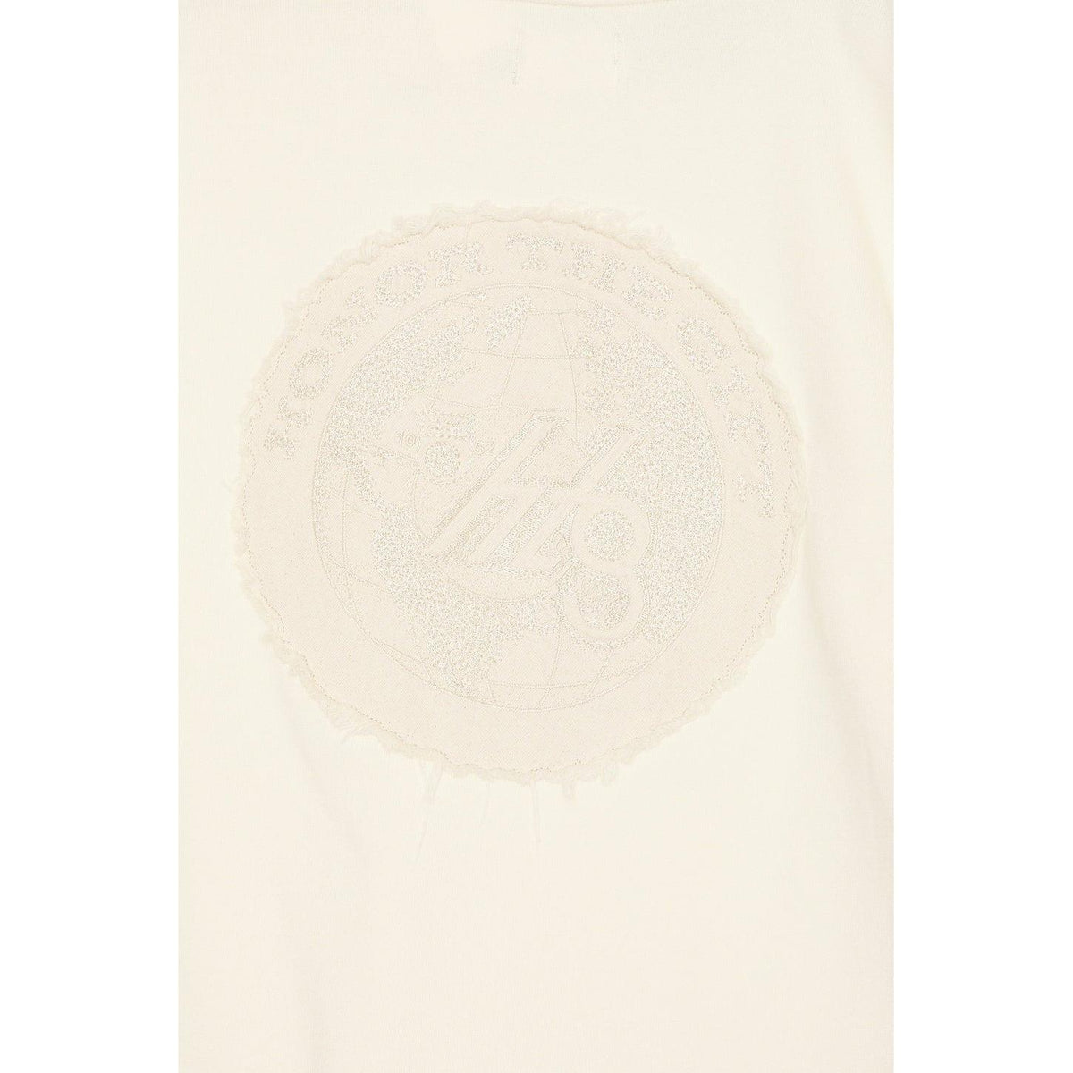 Honor The Gift Denim Panel Hoodie Bone - Im Your Wardrobe