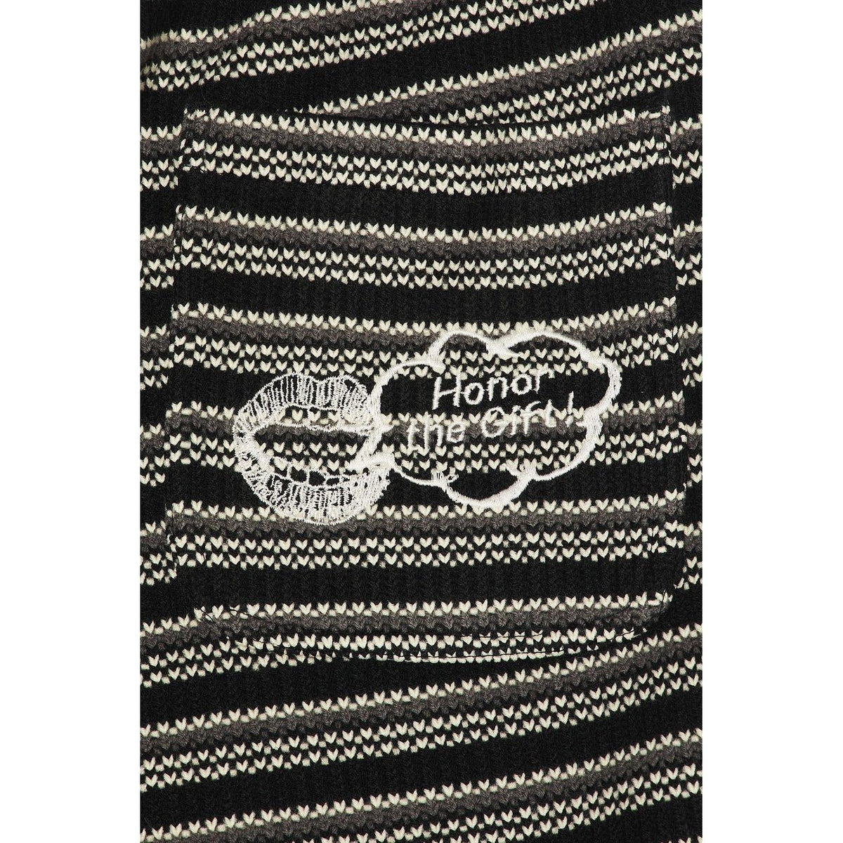 Honor The Gift Speak Striped Short Black - Im Your Wardrobe