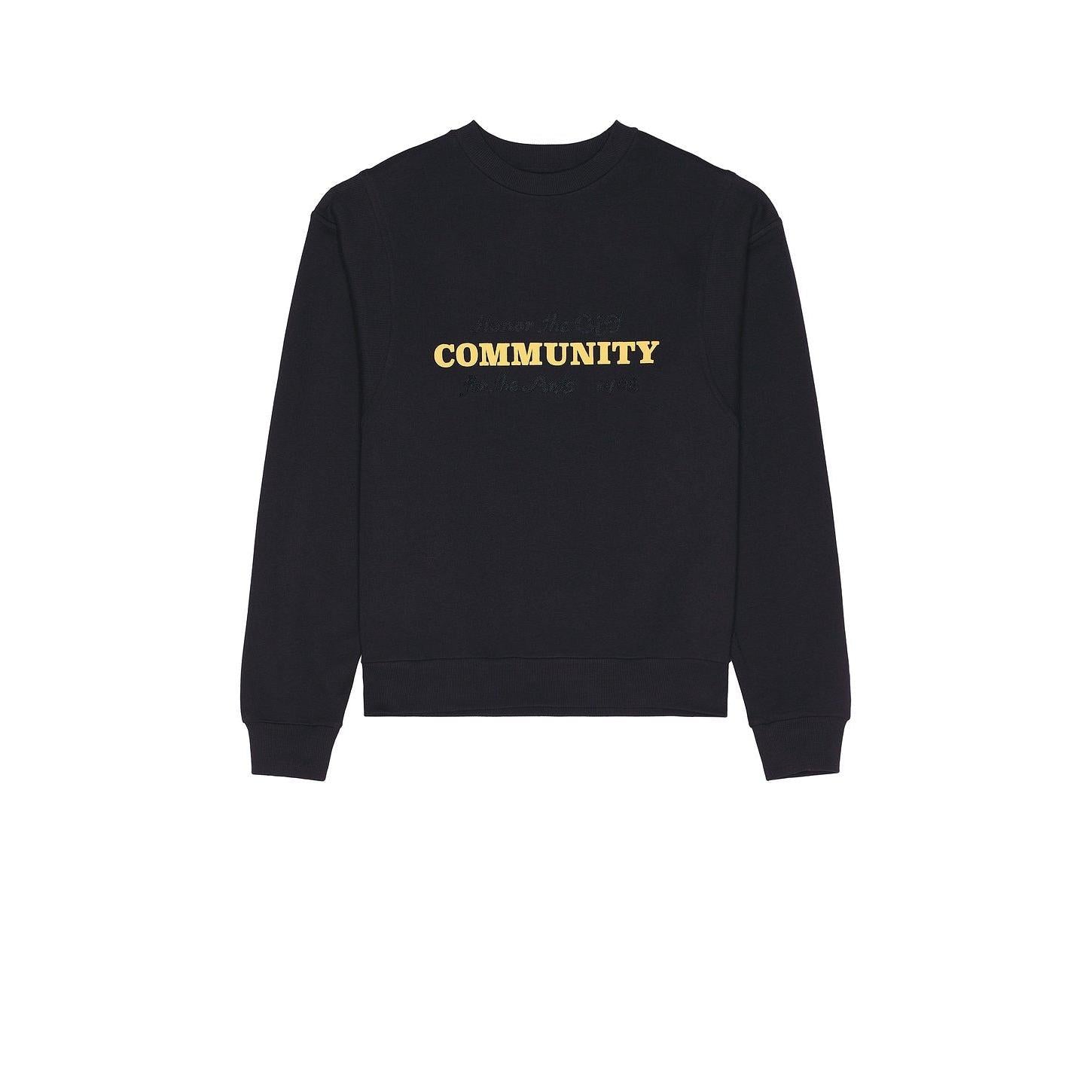 Honor The Gift Track Crew Neck Sweatshirt Navy - Im Your Wardrobe