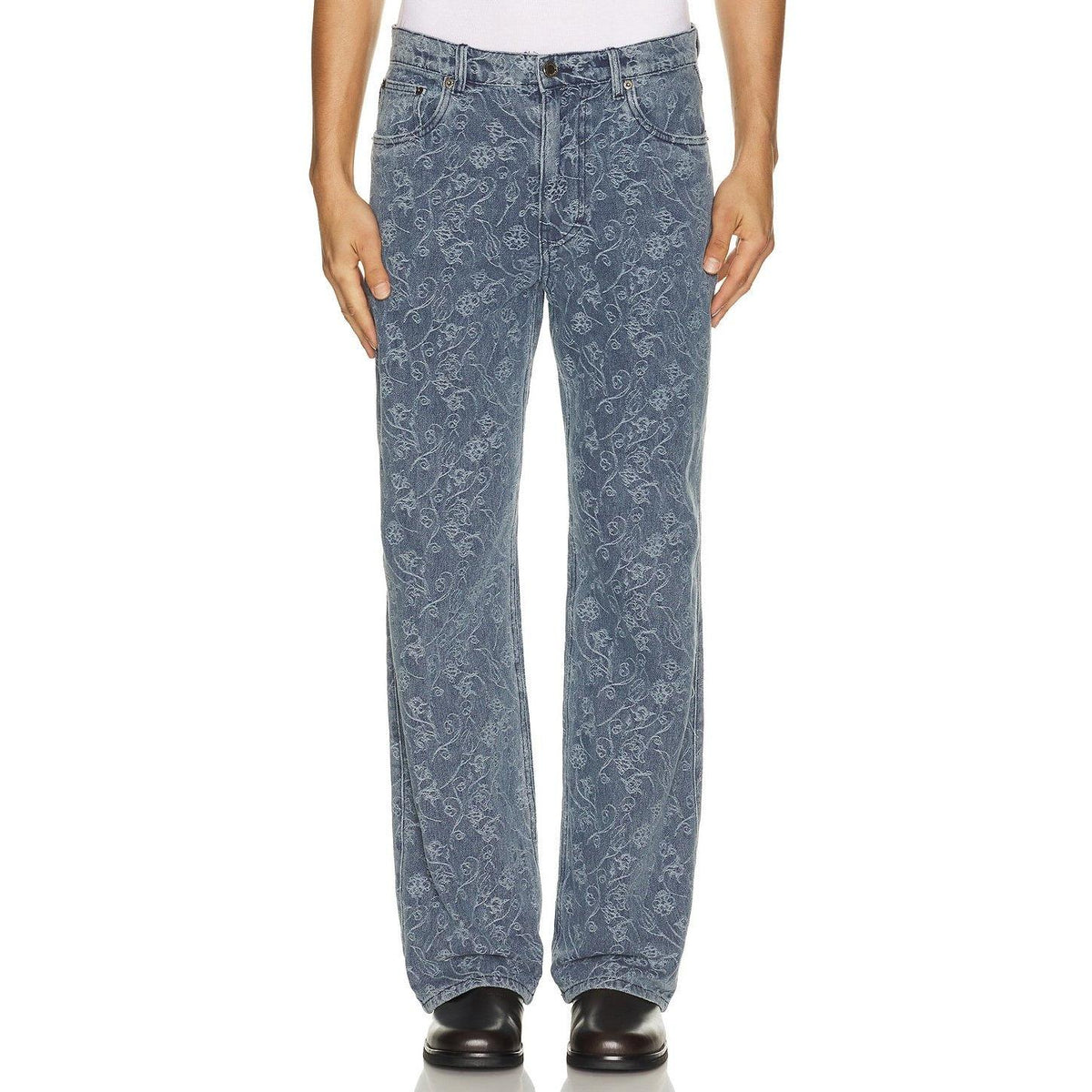 Honor The Gift Washed 5 Pocket Pant Light Indigo - Im Your Wardrobe