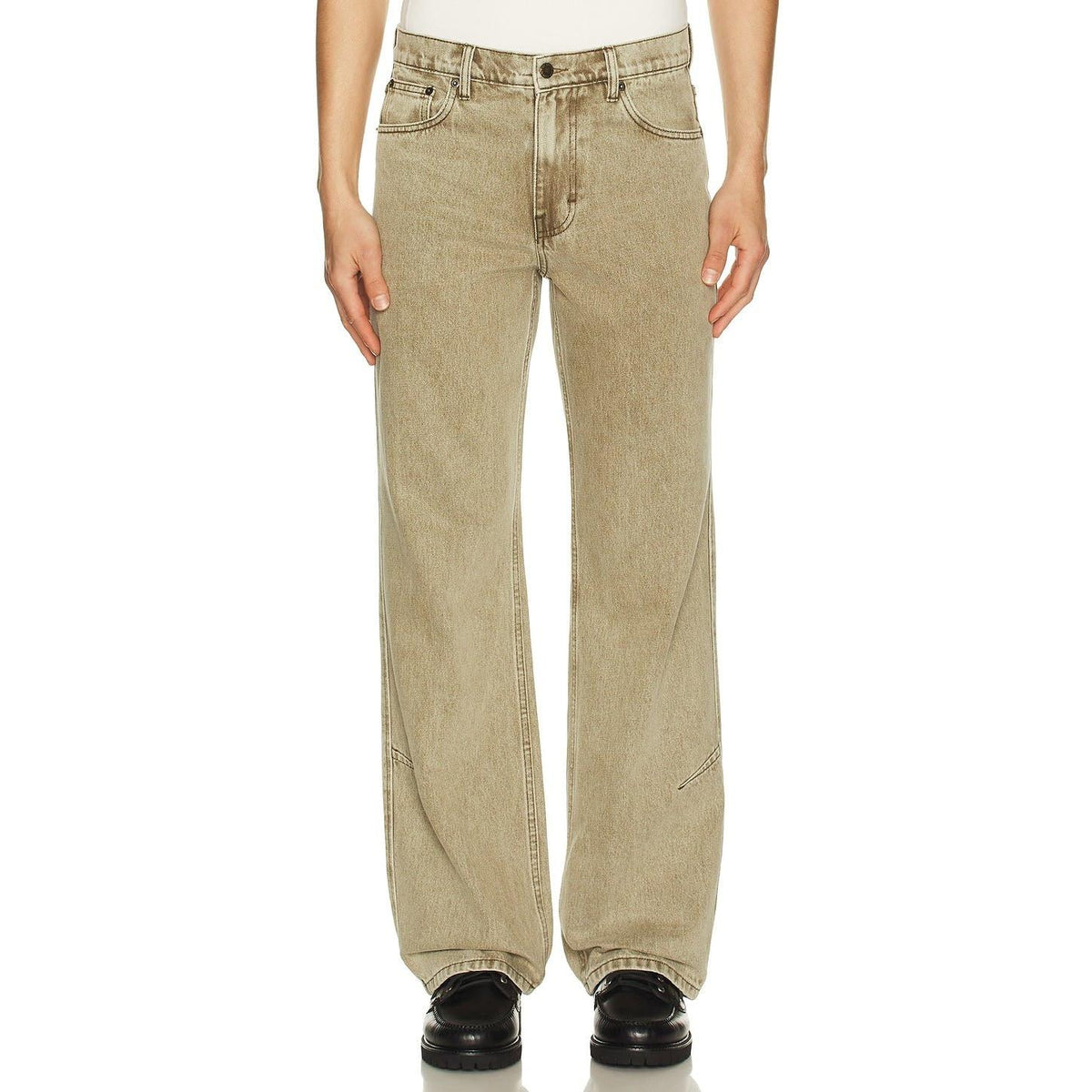 Honor The Gift Washed Twill Jean Taupe - Im Your Wardrobe