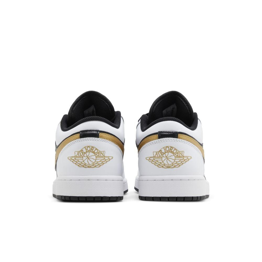 Jordan 1 Low Gold Swoosh - Im Your Wardrobe