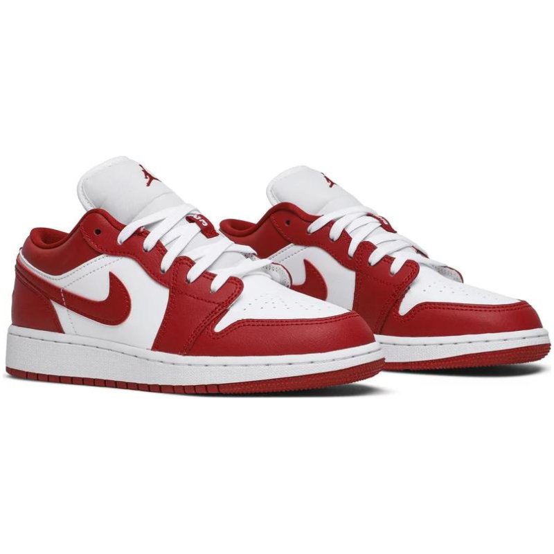 Jordan 1 Low - Gym Red White (GS) - Im Your Wardrobe