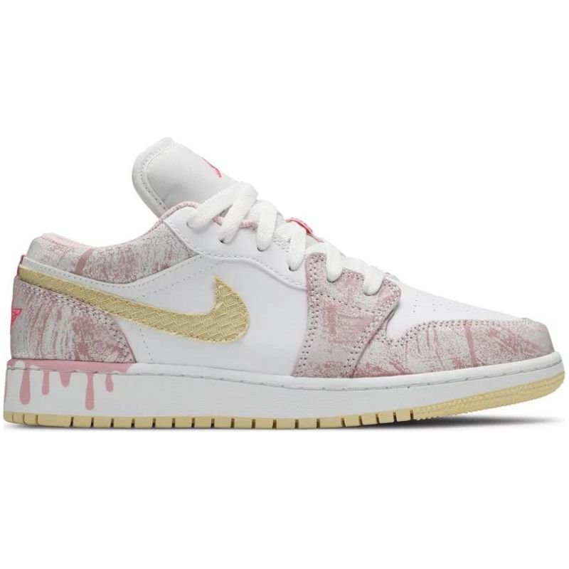 Jordan 1 Low - Paint Drip (GS) - Im Your Wardrobe