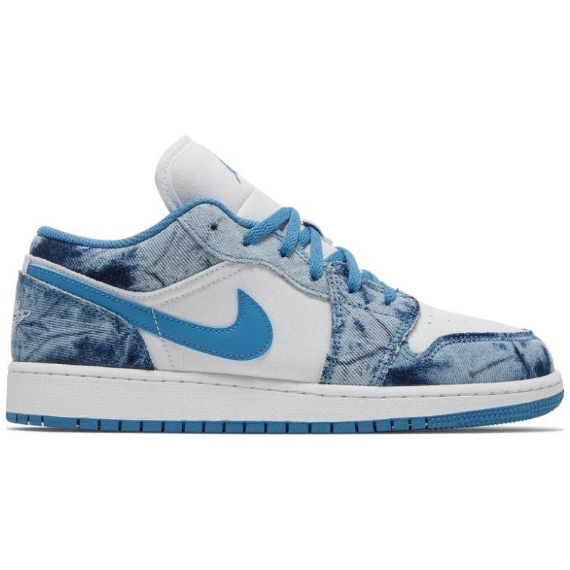 Jordan 1 Low - Washed Denim (GS) - Im Your Wardrobe