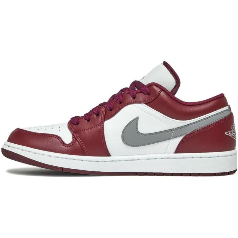 Jordan 1 Low White Bordeaux - Im Your Wardrobe