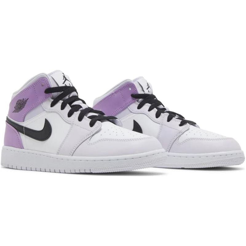 Jordan 1 Mid - Barely Grape (GS) - Im Your Wardrobe