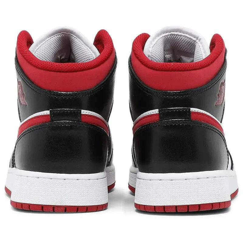 Jordan 1 Mid Gym Red Black White (GS) - Im Your Wardrobe