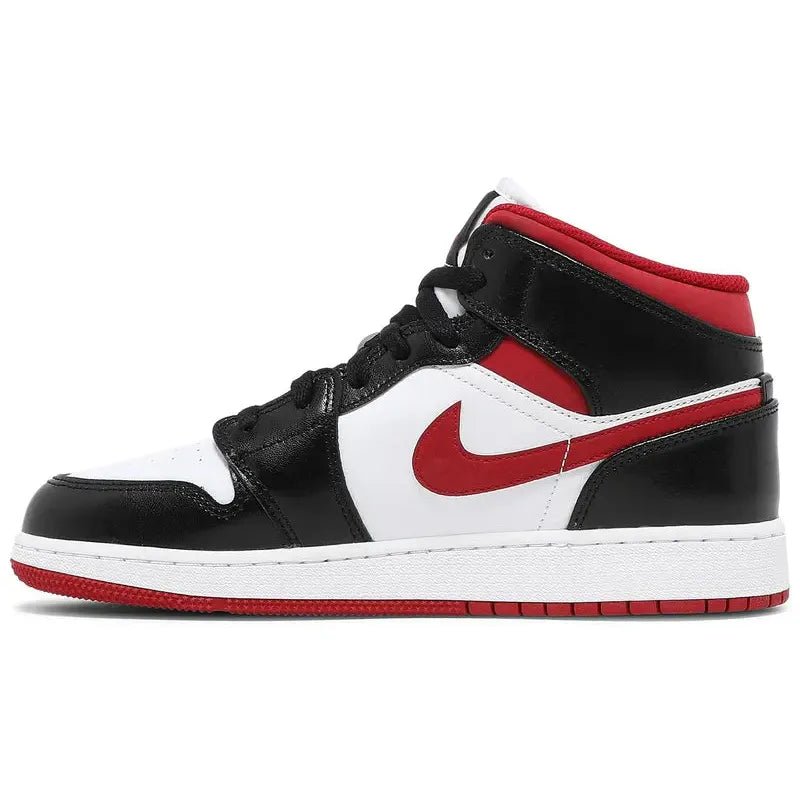 Jordan 1 Mid Gym Red Black White (GS) - Im Your Wardrobe