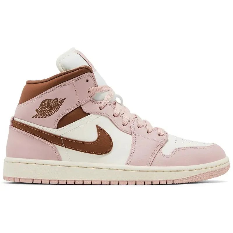 Jordan 1 Mid Pink Oxford Brown (W) - Im Your Wardrobe