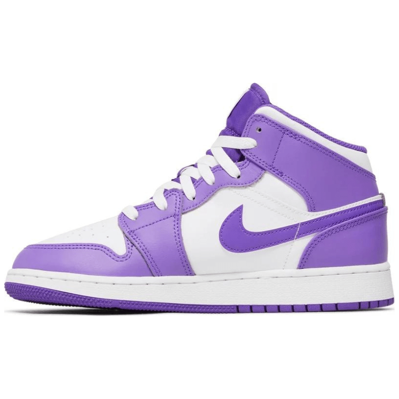 Jordan 1 Mid Purple Venom (GS) - Im Your Wardrobe