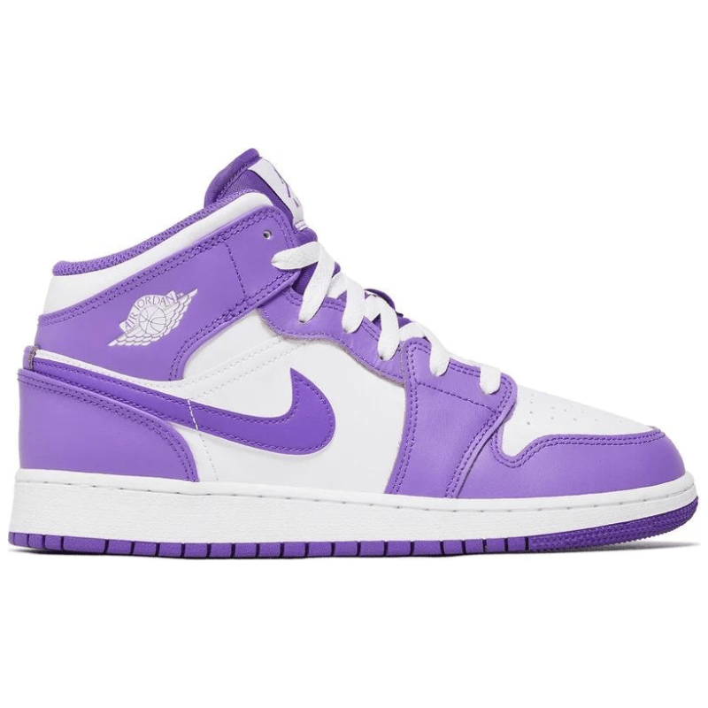 Jordan 1 Mid Purple Venom (GS) - Im Your Wardrobe