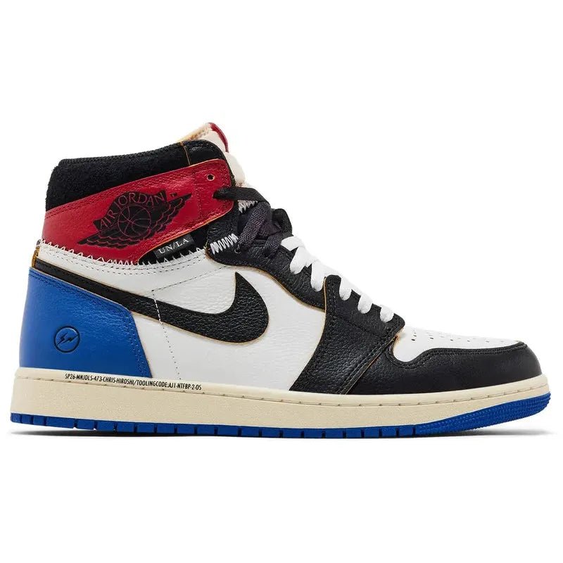 Jordan 1 Retro High OG SP Fragment x Union LA Varsity Red Sport Royal