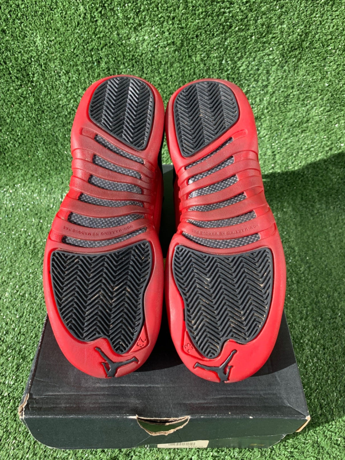 Jordan 12 Retro &#39;Flu Game&#39; (GS) - 6Y (7.5 Women’s) - Im Your Wardrobe