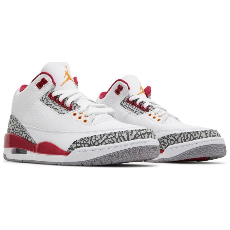 Jordan 3 Retro &#39;Red Cardinal&#39; - 8 US (9.5 Women&#39;s) - Im Your Wardrobe