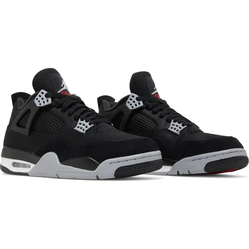 Jordan 4 - Black Canvas - Im Your Wardrobe