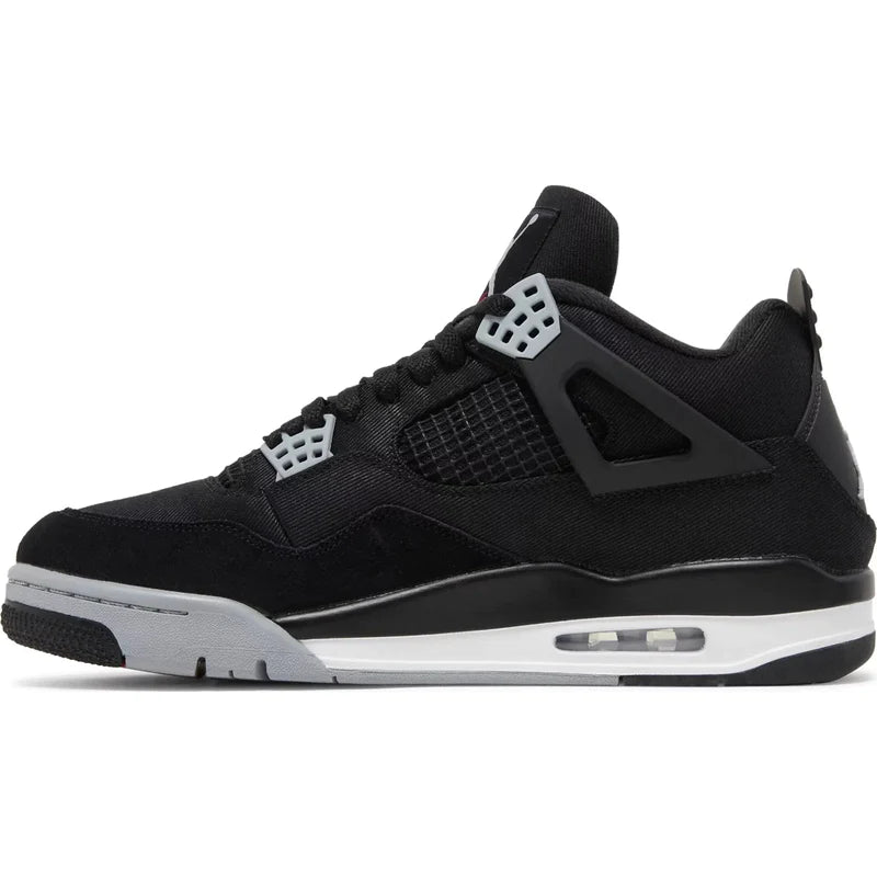 Jordan 4 - Black Canvas - Im Your Wardrobe