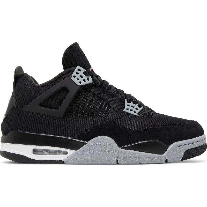 Jordan 4 - Black Canvas - Im Your Wardrobe