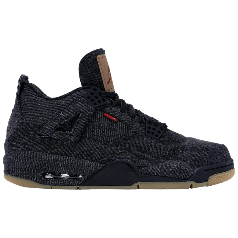 Jordan 4 Retro Levi's Black (Blank Tag) - Im Your Wardrobe